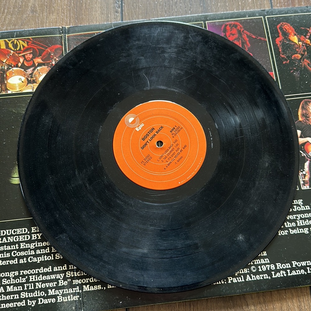 Boston Vintage Vinyl Albums - Set of TWO! - Picture 11 of 12
